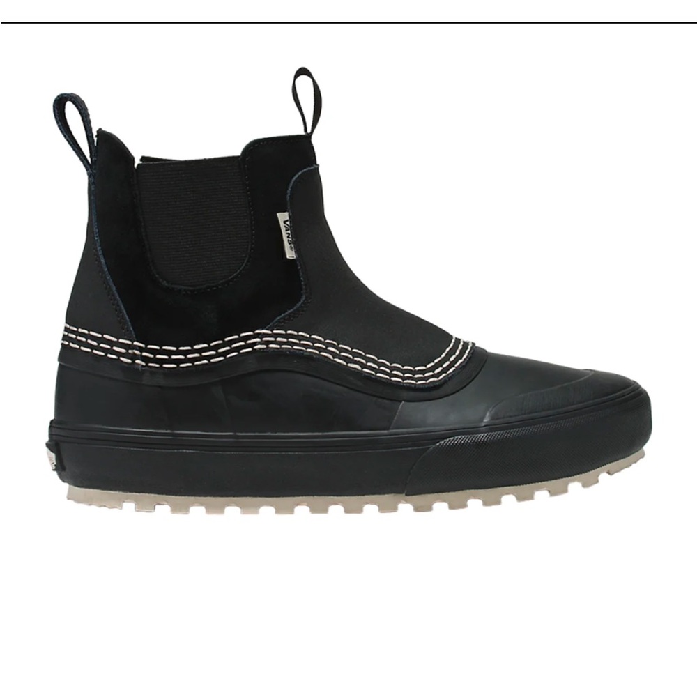 Vans MTE Standard Mid Chelsea Waterproof Snow Boot (black, size 7)